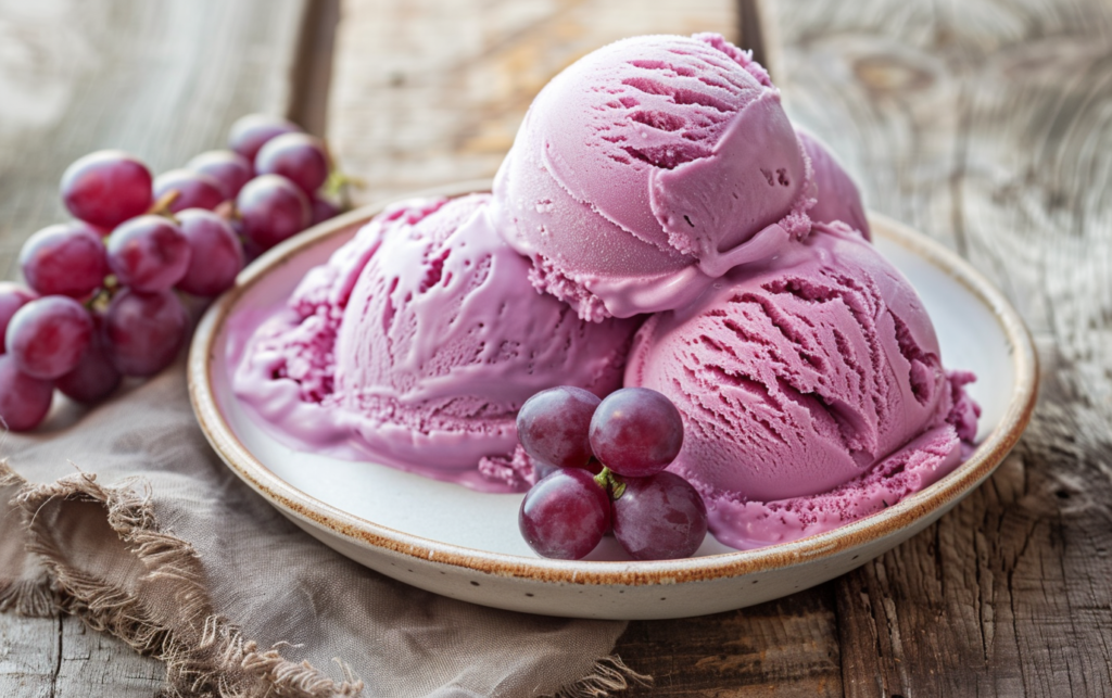 Classic Concord Grape Ice Cream